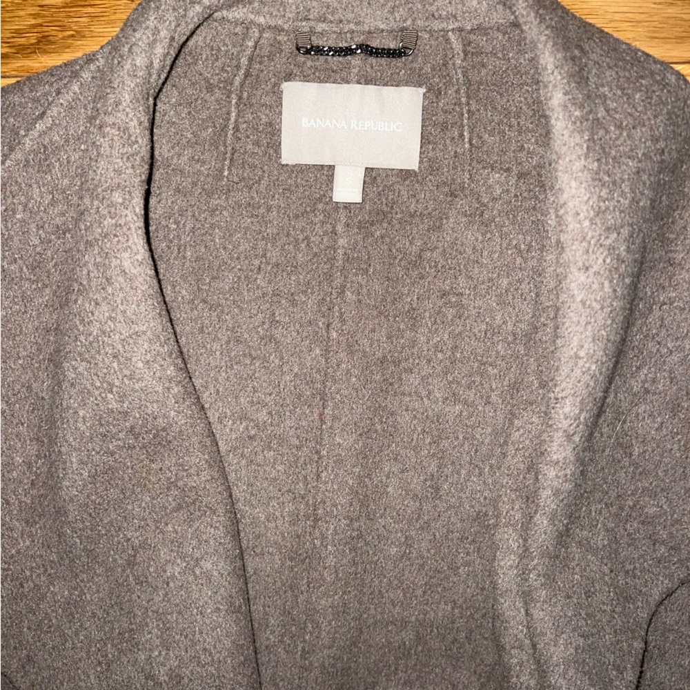 Banana Republic Wool Tie Coat - Picture 5 of 6